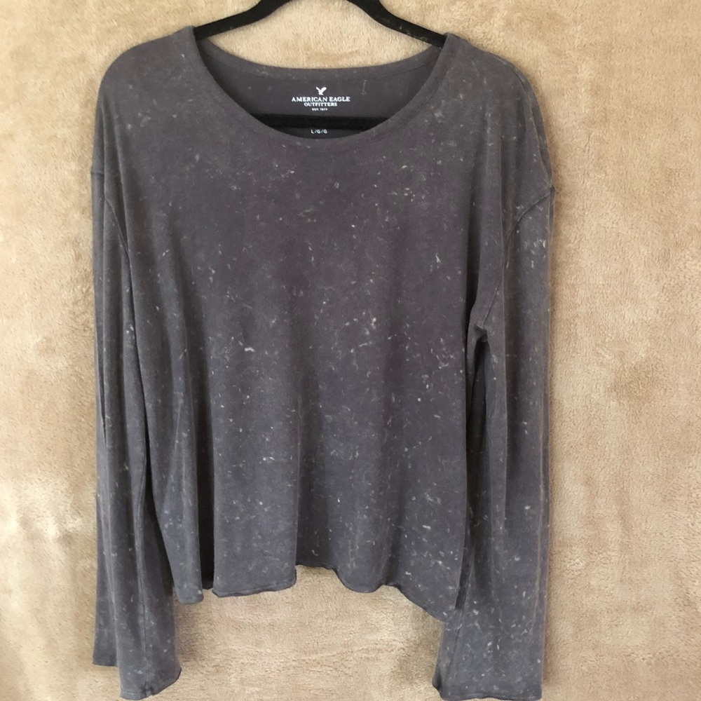 NWT American Eagle Bell Sleeve Crop Top